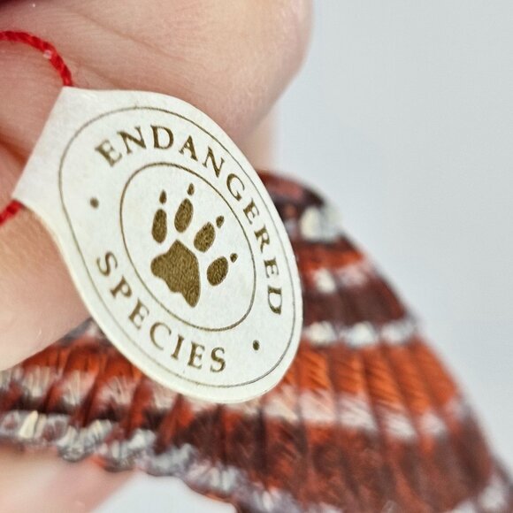 Vintage Midwest Importers Brown Owl Ornament Endangered Species - Picture 6 of 10